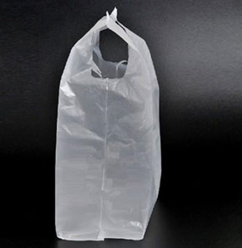 Halb klarer materieller Supermarkt-Plastiktaschen PO für Waren