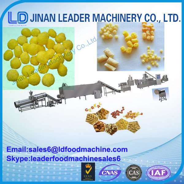 Einfache Operations-Mais-Hauch-Extruder-Maschine, Puffreis, der Maschine herstellt